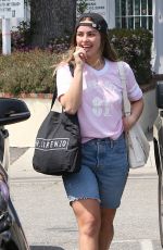 ADDISON RAE Out Shopping at H.Lorenzo Store at Sunset Plaza in West Hollywood 04/25/2023