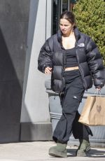 ADDISON RAE Out Shopping in Toronto 04/03/2023