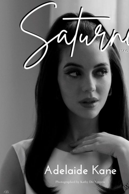 ADELAIDE KANE for Saturne Magazine, February/march 2023