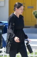ADRIANA LIMA Out Makeup Free as She Leaves a Gym in Los Angeles 03/29/2023
