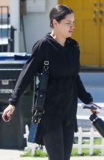 ADRIANA LIMA Out Makeup Free as She Leaves a Gym in Los Angeles 03/29/2023