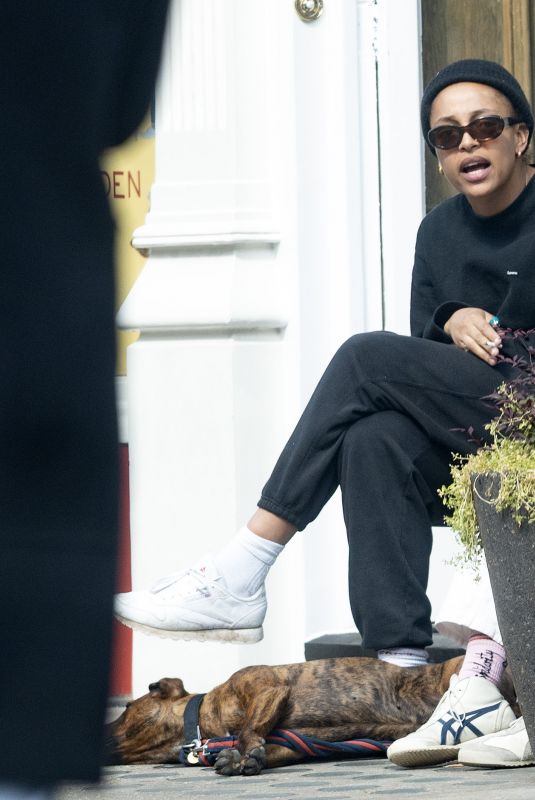 ADWOA ABOAH Out and About in London 04/18/2023