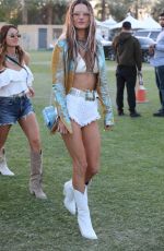 ALESSANDRA AMBROSIO Arrives at 2023 Coachella Valley Music and Arts Festival in Indio 04/14/2023