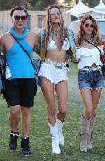 ALESSANDRA AMBROSIO Arrives at 2023 Coachella Valley Music and Arts Festival in Indio 04/14/2023