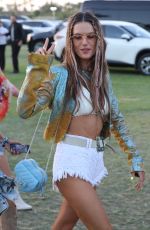 ALESSANDRA AMBROSIO Arrives at 2023 Coachella Valley Music and Arts Festival in Indio 04/14/2023
