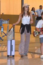 ALESSANDRA AMBROSIO Arrives at Florianopolis Airport 04/10/2023