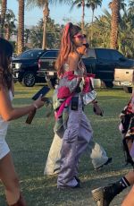 ALESSANDRA AMBROSIO Arrives for Second Night at 2023 Coachella Valley Festival in Indio 04/15/2023