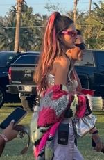 ALESSANDRA AMBROSIO Arrives for Second Night at 2023 Coachella Valley Festival in Indio 04/15/2023