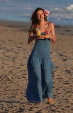 ALESSANDRA AMBROSIO at a Photoshoot in Malibu 04/22/2023