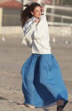 ALESSANDRA AMBROSIO at a Photoshoot in Malibu 04/22/2023