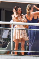 ALESSANDRA AMBROSIO at an Easter Celebration Lunch with Friends and Family at Her Apartment in Florianopolis 04/09/2023