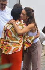 ALESSANDRA AMBROSIO Leaves Florianopolis 04/10/2023