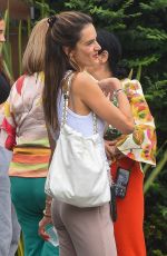 ALESSANDRA AMBROSIO Leaves Florianopolis 04/10/2023