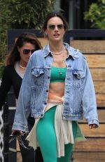 ALESSANDRA AMBROSIO Leaves Morning Yoga Class in West Hollywood 04/25/2023