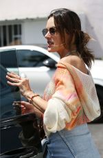 ALESSANDRA AMBROSIO Out and About in West Hollywood 04/25/2023