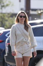 ALI LARTER Out at Brentwood Country Mart 04/19/2023