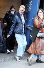 ALI WNEWORTH Arrives at Good Morning America in New York 03/04/2023