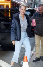 ALI WNEWORTH Arrives at Good Morning America in New York 03/04/2023