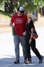 ALI WONG and Bill Hader Out Hiking in Brentwood 04/19/2023