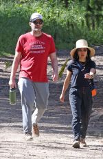 ALI WONG and Bill Hader Out Hiking in Brentwood 04/19/2023