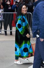 ALI WONG Arrives at Good Morning America in New York 04/05/2023