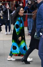 ALI WONG Arrives at Good Morning America in New York 04/05/2023