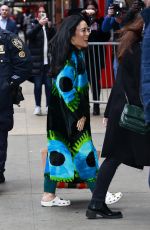 ALI WONG Arrives at Good Morning America in New York 04/05/2023