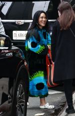 ALI WONG Arrives at Good Morning America in New York 04/05/2023