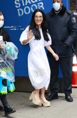 ALI WONG Leaves Good Morning America Studios in New York 04/05/2023