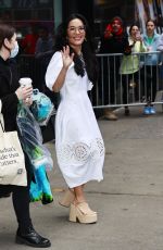 ALI WONG Leaves Good Morning America Studios in New York 04/05/2023