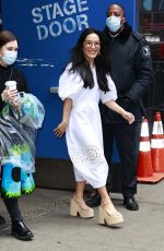 ALI WONG Leaves Good Morning America Studios in New York 04/05/2023