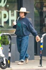 ALIA SHAWKAT Out for Her Morning Coffee in Los Feliz 04/28/2023