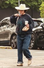 ALIA SHAWKAT Out for Her Morning Coffee in Los Feliz 04/28/2023