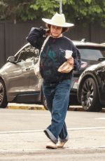 ALIA SHAWKAT Out for Her Morning Coffee in Los Feliz 04/28/2023