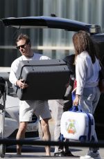 ALICIA VIKANDER Arrives at Airport in Barcelona 04/24/2023