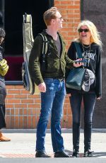 ALISON MOSSHART and Damian Lewis Out and About in New York 04/24/2023