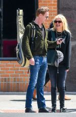 ALISON MOSSHART and Damian Lewis Out and About in New York 04/24/2023