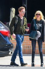 ALISON MOSSHART and Damian Lewis Out and About in New York 04/24/2023