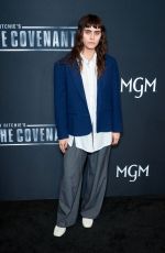 ALLY IOANNIDES at Rhe Covenant Premiere in Los Angeles 04/17/2023