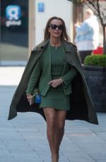 AMANDA HOLDEN Arrives at Global Radio Studios in London 04/20/2023