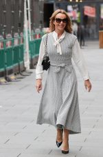 AMANDA HOLDEN Leaves Heart Radio in London 04/24/2023 