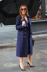AMANDA HOLDEN Leaves Heart Radio Studios in London 04/21/2023