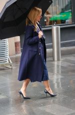 AMANDA HOLDEN Leaves Heart Radio Studios in London 04/21/2023
