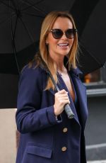AMANDA HOLDEN Leaves Heart Radio Studios in London 04/21/2023