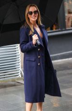 AMANDA HOLDEN Leaves Heart Radio Studios in London 04/21/2023