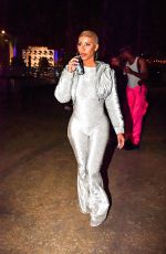 AMBER ROSE Night Out at Coachella Music Festival in Indio 04/23/2023