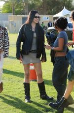 AMELIA HAMLIN Arrives at Coachella Music Festival in Indio 04/14/2023