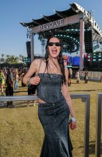 AMELIA HAMLIN at Revolve Festival in Indio 04/15/2023