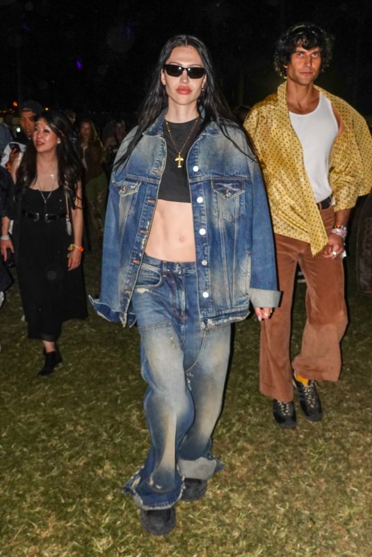 AMELIA HAMLIN Night Out at 2023 Coachella Valley Music and Arts Festival in Indio 04/15/2023