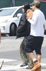 AMELIA HAMLIN Out for Lunch at Great White in Los Angeles 04/18/2023